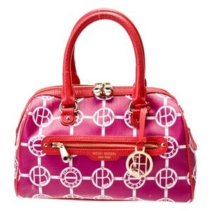 Henri Bendel Pink & Red Doctor Bag